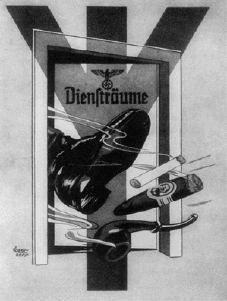One of the Nazis' most widely distributed anti-smoking propaganda posters