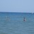 swimming in Moriani Beach, Corsica