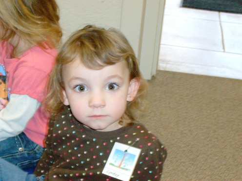 The first day of preschool can be scary for a preschooler!