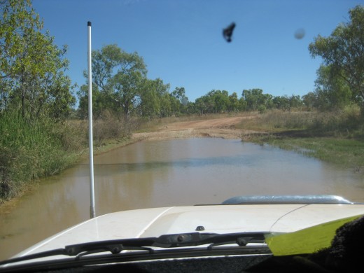 Watch out for water on the road