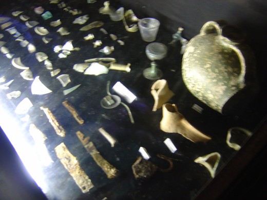 This room houses an interesting collection of objects found within the castle and grounds