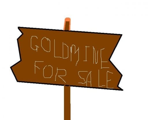 True Goldmines rarely come up for sale. Most are scams, but when you do find a real goldmine, Be warned they still require that you work hard for your reward.