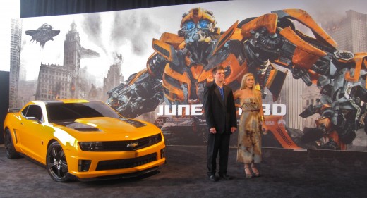 "Bumblebee" the car from the movie, "Transformers"