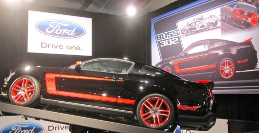 The"Boss" car at the Barrett-Jackson Auto Auction in Orange County, CA.