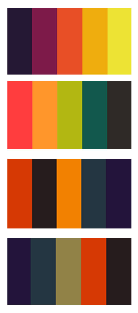 'Lets Play' Colour Pallette