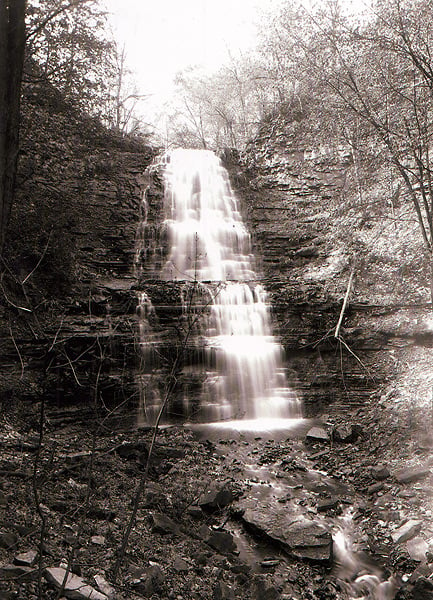 1905 Photo of Sherman Falls.