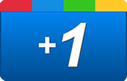 Google +1 Button. Social network and like button
