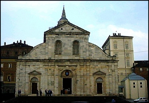 Cathedral of St. John the Baptist in Turin  where the Turin Shroud now resides