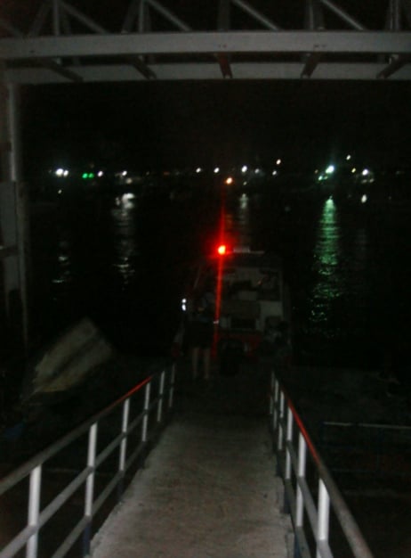Walkway to the Speed Boat