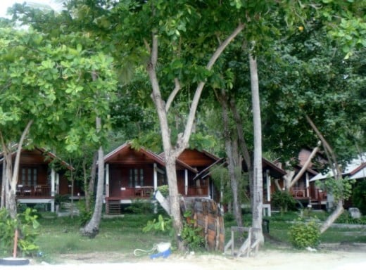 Adjoining bungalows