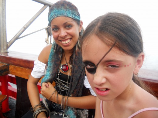 Paint on your Pirate Face with Angry Angie, AARRGH!