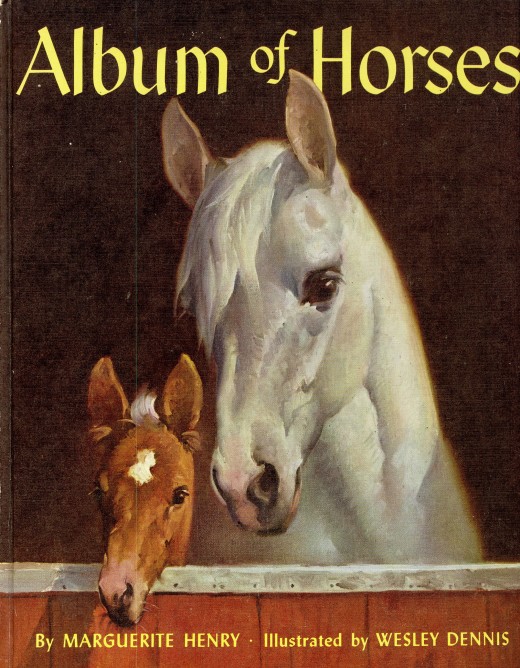 My copy of the Album of Horses.  