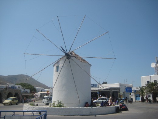 A Paros windmill
