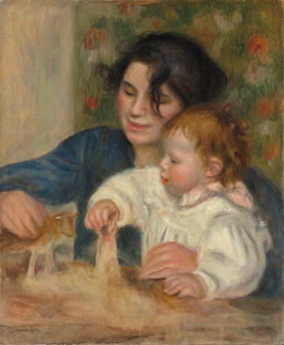 Pierre Auguste Renoir, Gabrielle And Jean.