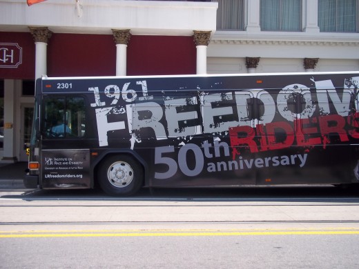 1961 Freedom Riders - CATs Bus from Little Rock, AR