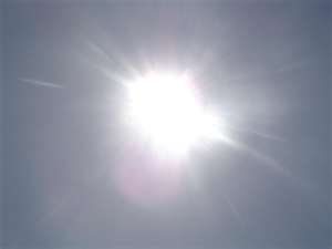 Sunshine influences weather, and also affects heat and temperatures.