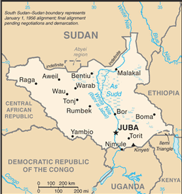 SOUTH SUDAN, Capital Juba