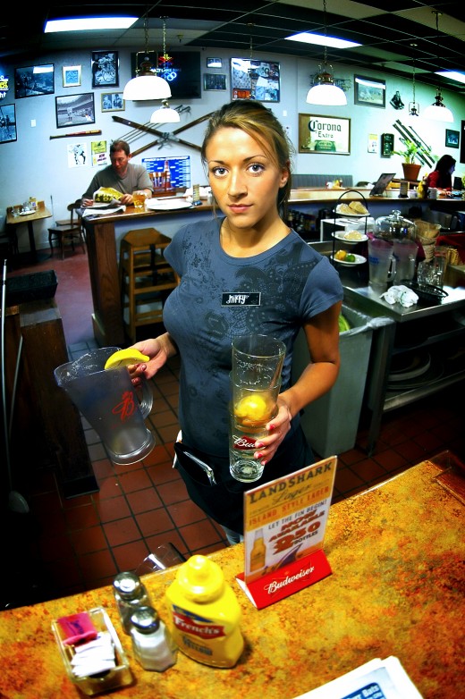 Utah waitress- Wiki Commons credit