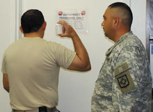 Military Drug Test in Action