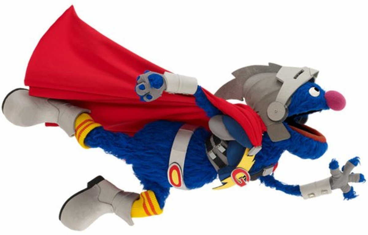 Super Grover! Where were you when I needed you??