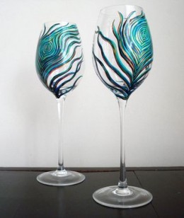 decorative wine glasses decorative wine glasses