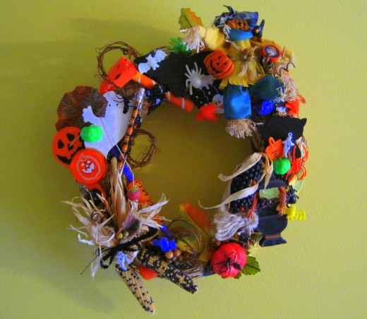 Fun Halloween Wreath