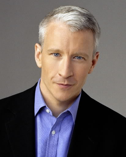Anderson Cooper ivy league hair.