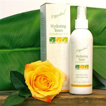 Hydrating Toner - Restore skin to natural pH.  Soothes, protects, nourishes, & refreshes all day long with no alcohol.