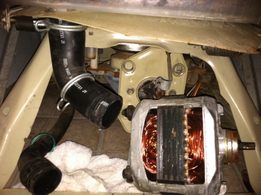 Yet more problems with our dear ole washing machine...
