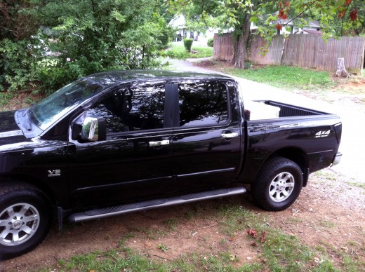 I knocked the dust off the Titan this evening in preparation of my West Tenn road trip tomorrow evening.