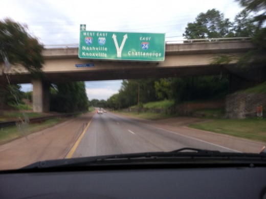 After the conclusion of an epic weekend, I made the trek back to East Tennessee while driving in and out of storms. 