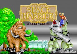 Space Harrier Arcade Game