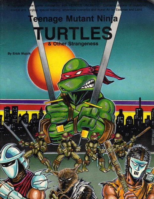My first experience with Palladium Books RPGs and RPGs in general.