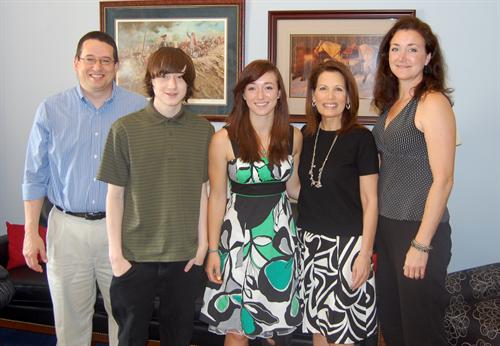 Dr. and Rep. Bachmann and family