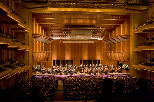 The New York Philharmonic Orchestra at Avery Fisher Hall 