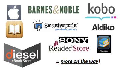 You can opt to have Smashwords distribute your book to Amazon.com's CreateSpace, Barnes & Noble's PubIt!, Apple iPad Bookstore, Sony and Kobo eBookstores, and other eBook distribution online platforms.