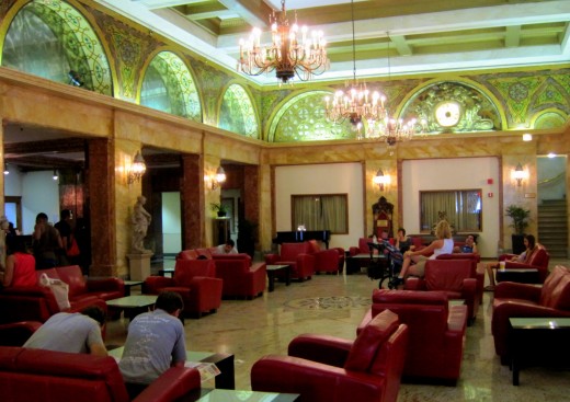 Main Lobby of Congress Plaza Hotel