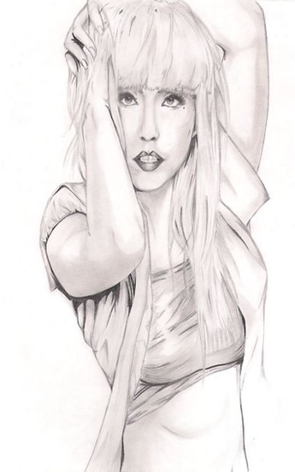 Lady Gaga Coloring Pages Free Colouring Pictures to Print