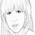 Lady Gaga Coloring Pages Free Colouring Pictures to Print