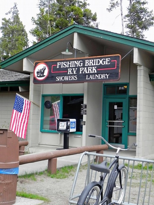 Fishing Bridge Check-In