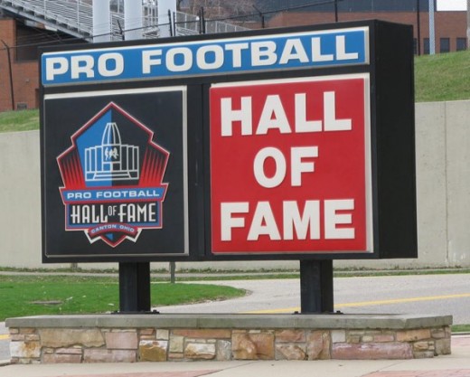 Canton Ohio home of the Pro Football Hall of Fame