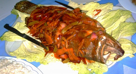 Fish Escabeche III (Photo by Travel Man)