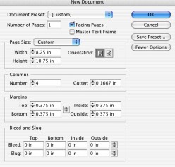 Adobe InDesign CS4: How to Make a Template for a Publication