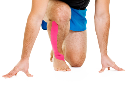 Kinesio taping to prevent and treat shin splints