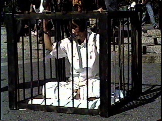 Falun Gong Demonstration in New York's Union Square