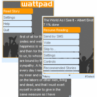 Wattpad mobile app