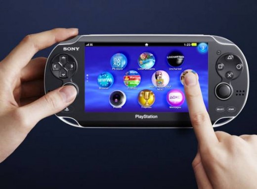 Playstation Vita 5-inch touch screen