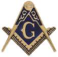 Freemasons Square and Compass Symbol