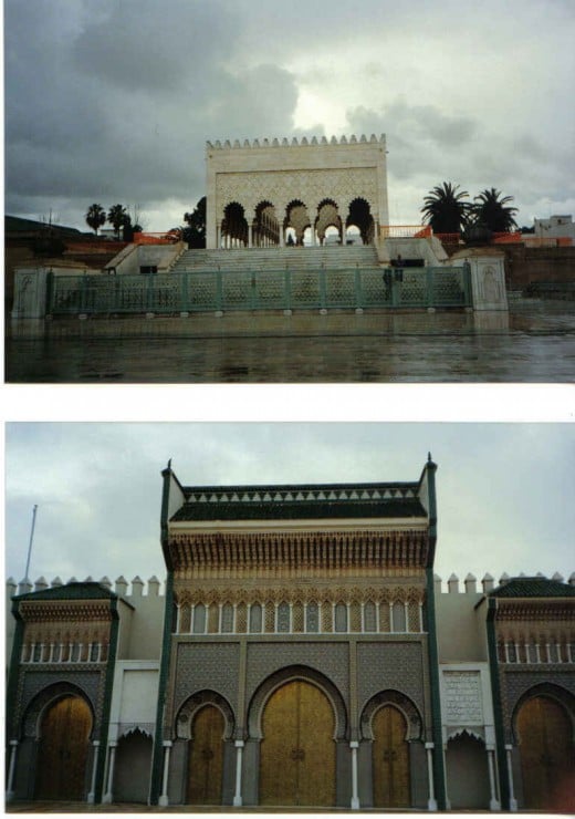 Kings palace in Fez, Morocco