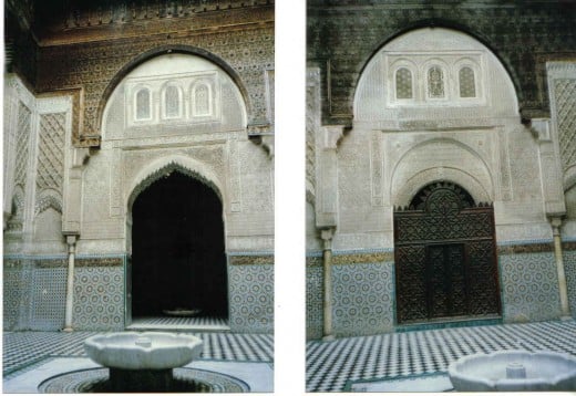 Meknes, Morocco, mausoleum of Moulay Ismai